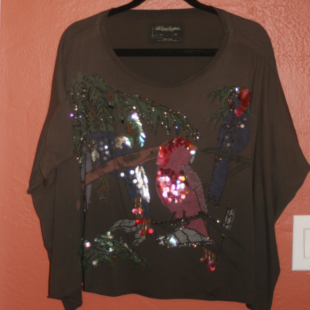 ALL SAINTS FLOWY TOP